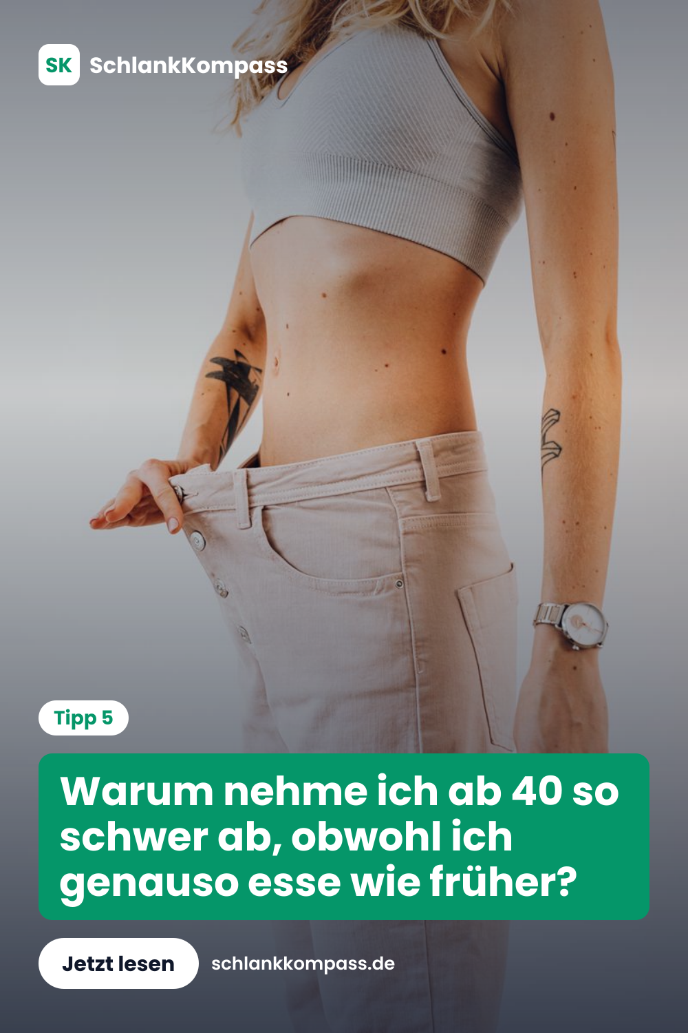 Warum nehme ich ab 40 so schwer ab, obwohl ich genauso esse wie früher?