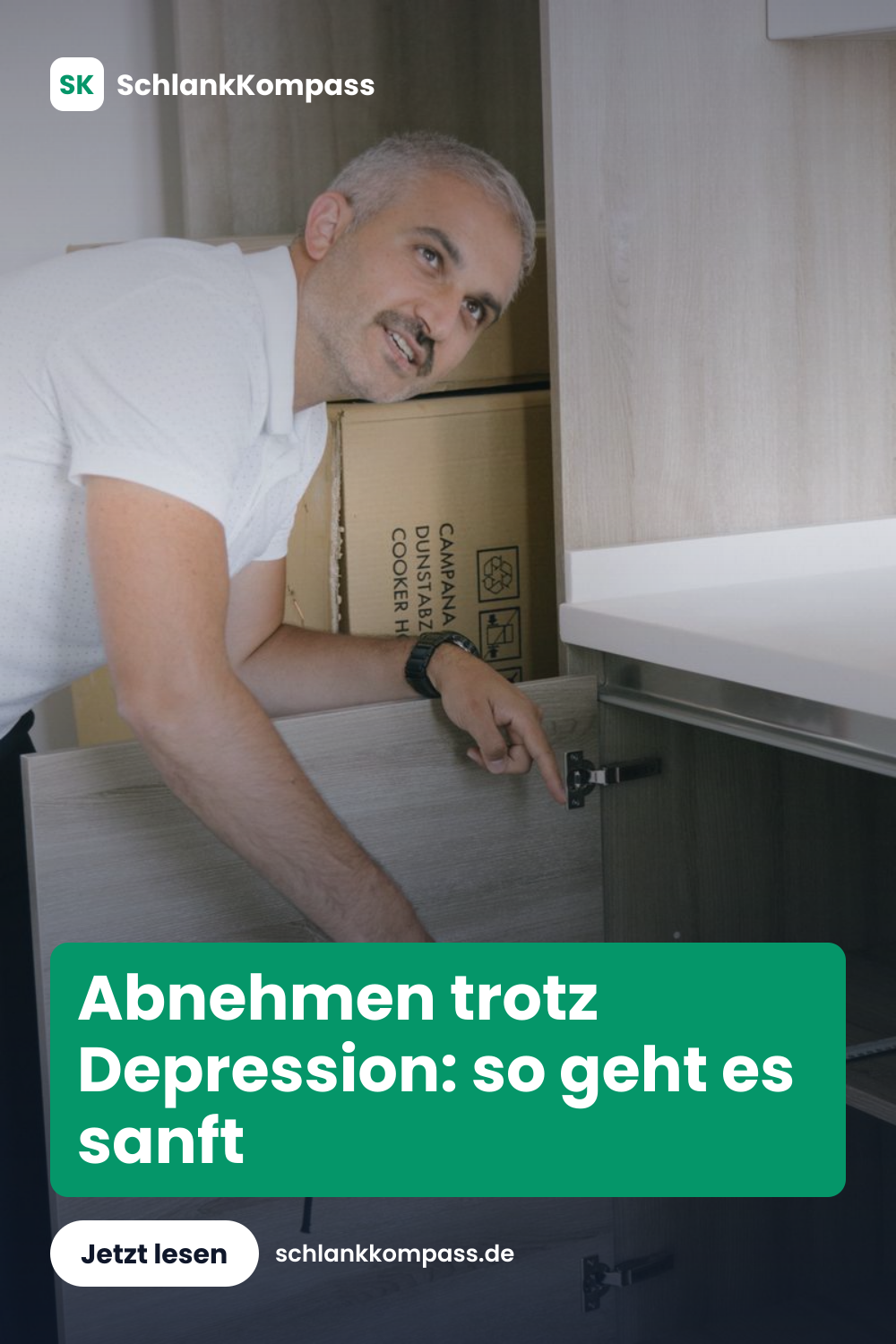 Abnehmen trotz Depression: so geht es sanft