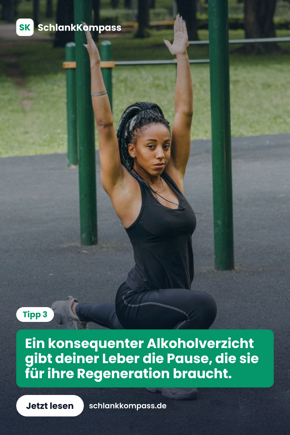 Ein konsequenter Alkoholverzicht gibt deiner Leber die Pause, die sie für ihre Regeneration braucht.