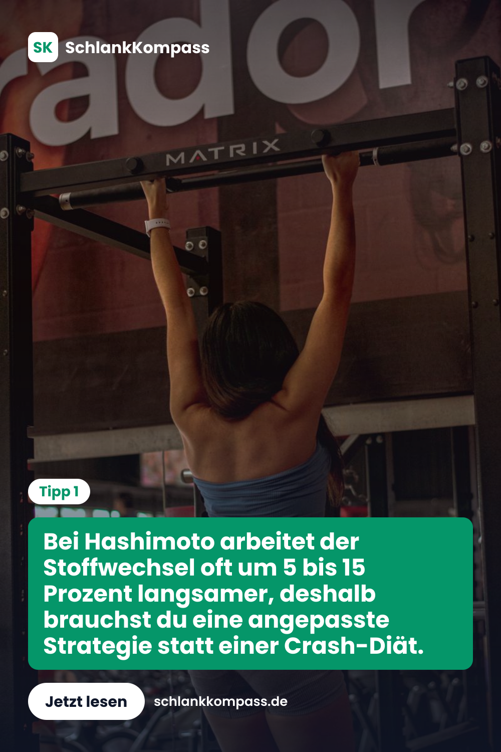Bei Hashimoto arbeitet der Stoffwechsel oft um 5 bis 15 Prozent langsamer, deshalb brauchst du eine angepasste Strategie statt einer Crash-Diät.