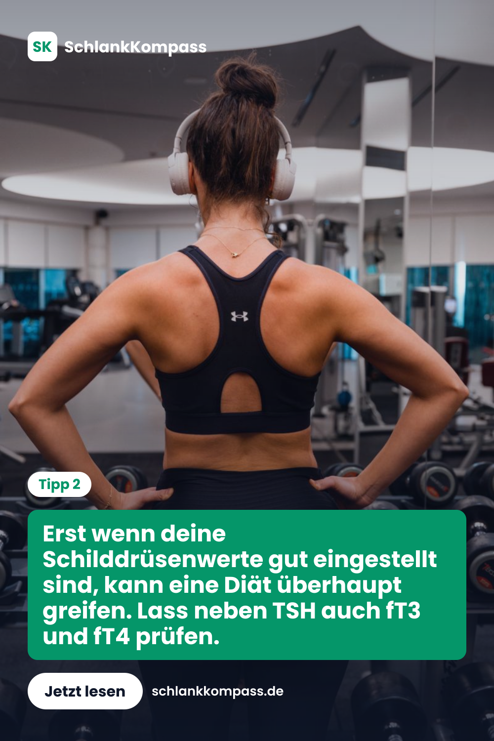 Erst wenn deine Schilddrüsenwerte gut eingestellt sind, kann eine Diät überhaupt greifen. Lass neben TSH auch fT3 und fT4 prüfen.