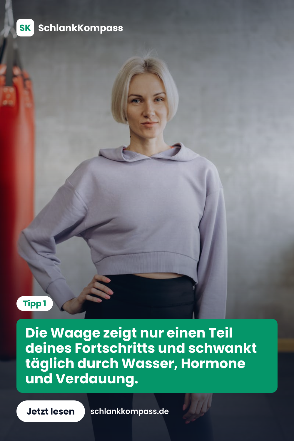 Die Waage zeigt nur einen Teil deines Fortschritts und schwankt täglich durch Wasser, Hormone und Verdauung.