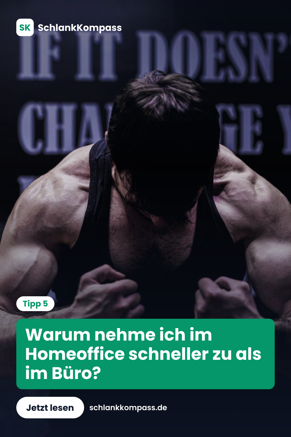 Warum nehme ich im Homeoffice schneller zu als im Büro?