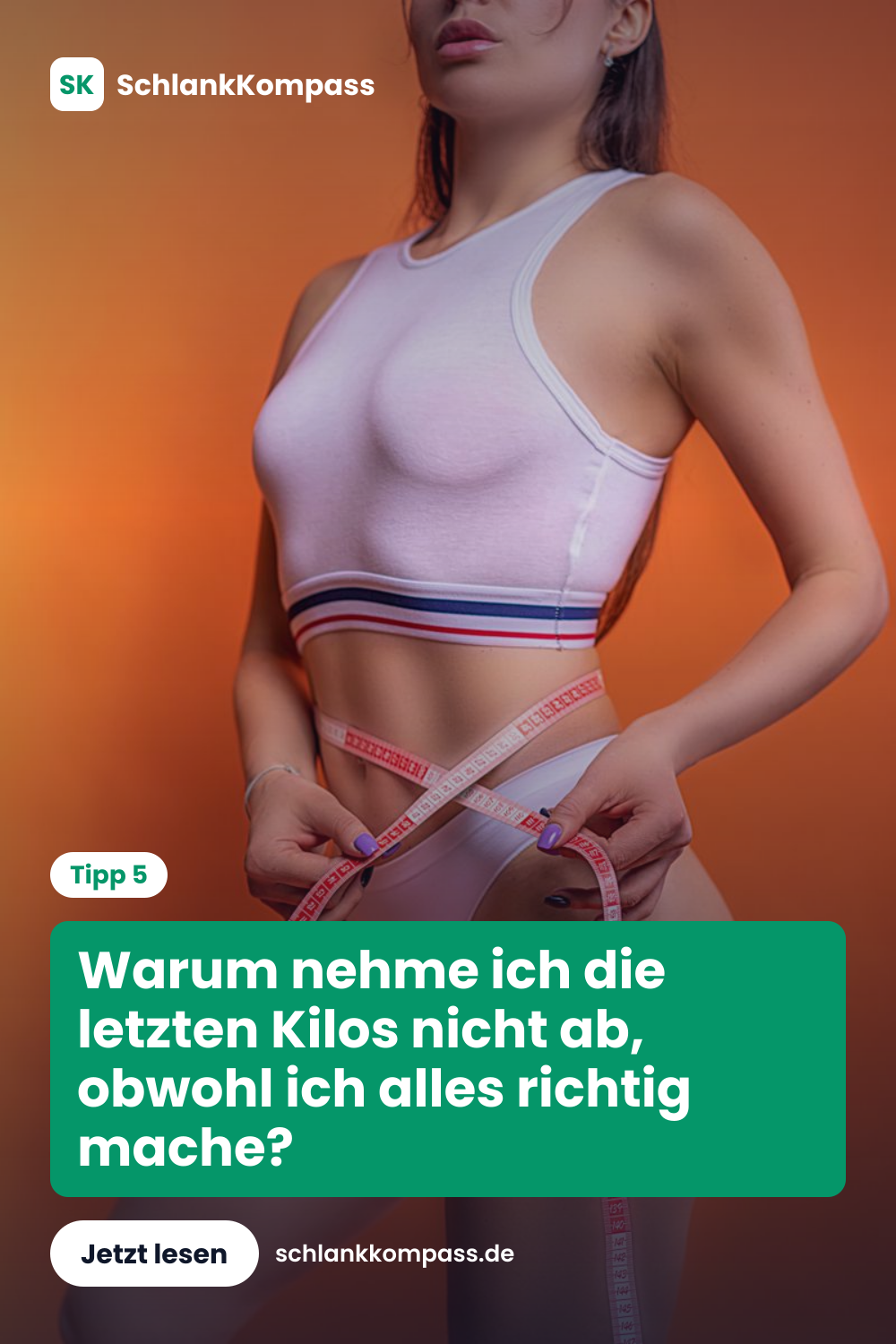 Warum nehme ich die letzten Kilos nicht ab, obwohl ich alles richtig mache?