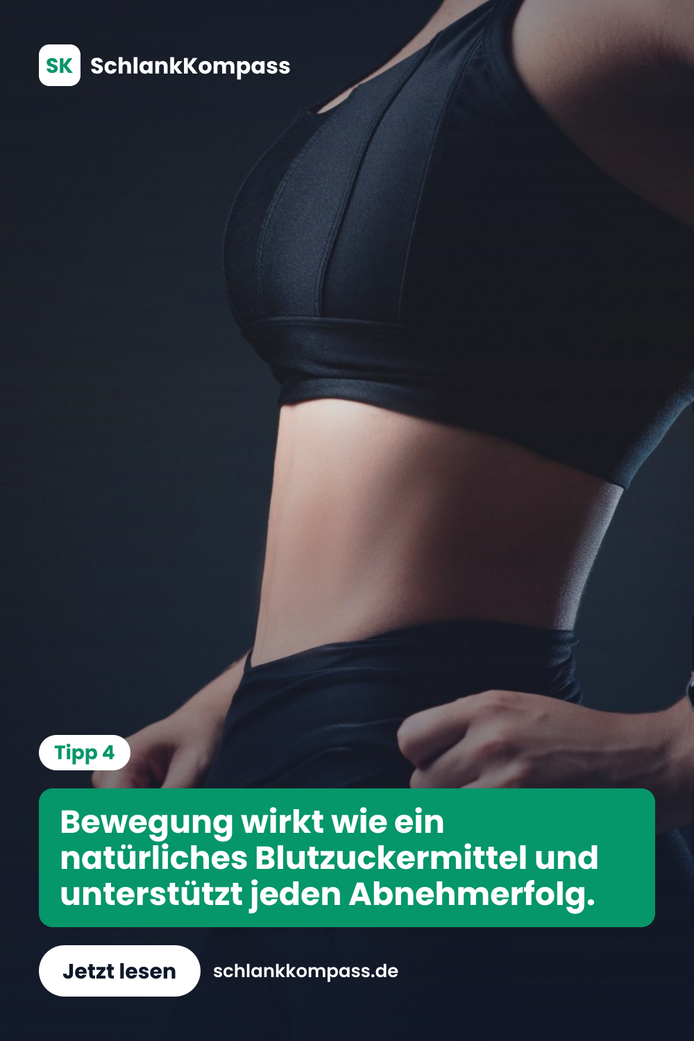 Bewegung wirkt wie ein natürliches Blutzuckermittel und unterstützt jeden Abnehmerfolg.