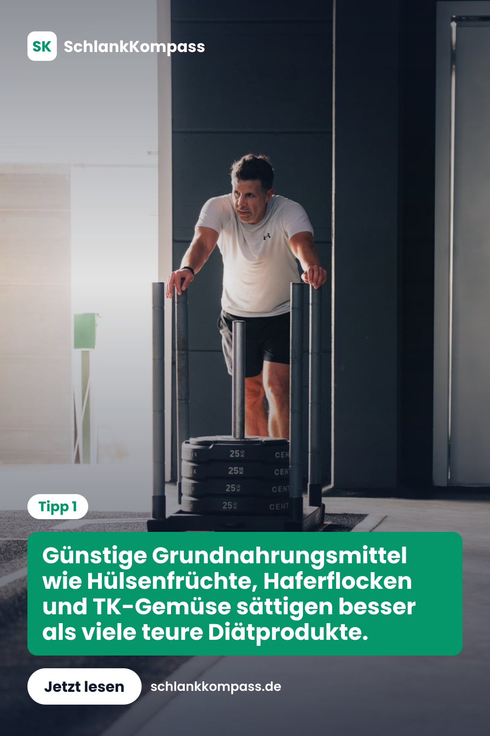 Günstige Grundnahrungsmittel wie Hülsenfrüchte, Haferflocken und TK-Gemüse sättigen besser als viele teure Diätprodukte.