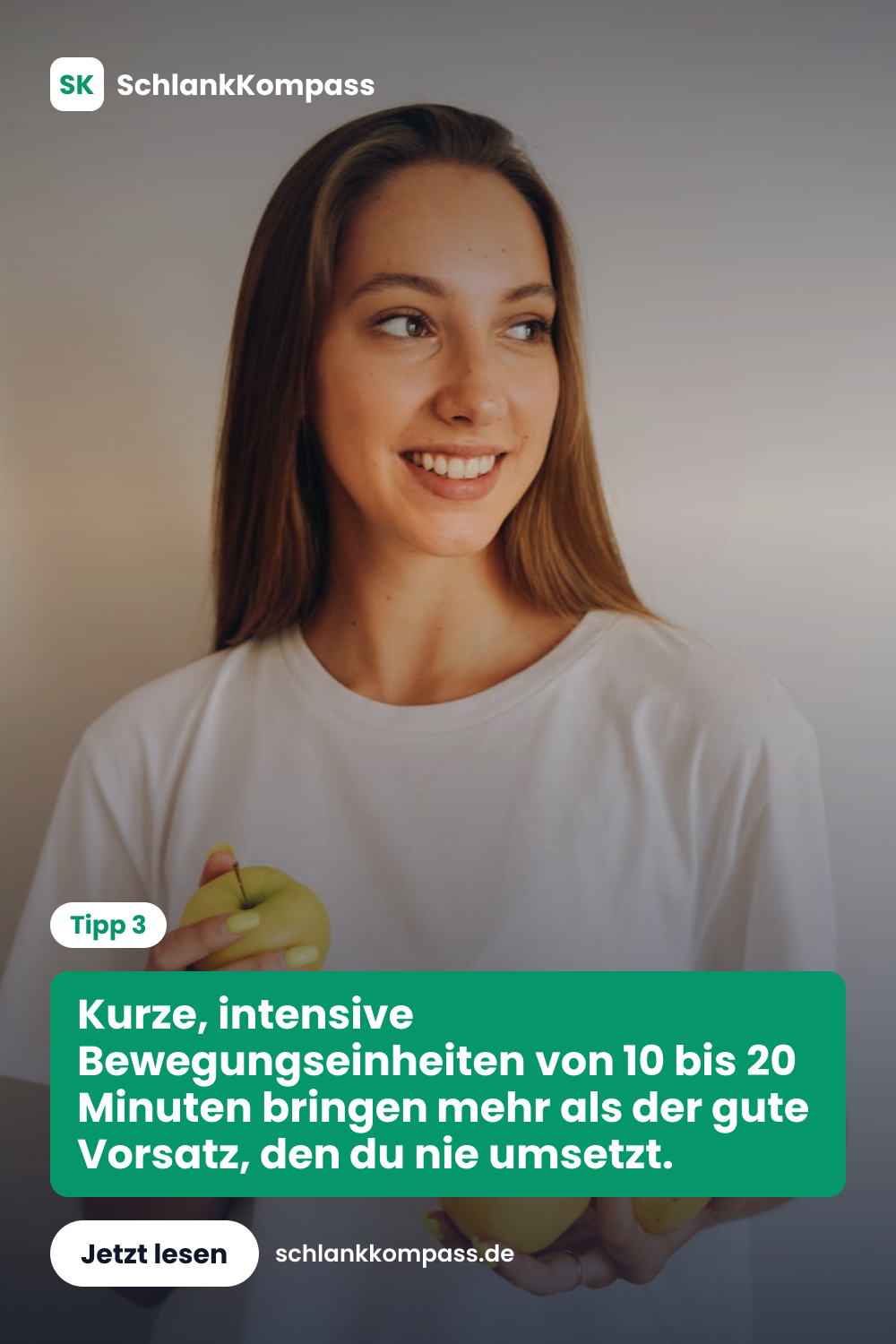 Kurze, intensive Bewegungseinheiten von 10 bis 20 Minuten bringen mehr als der gute Vorsatz, den du nie umsetzt.