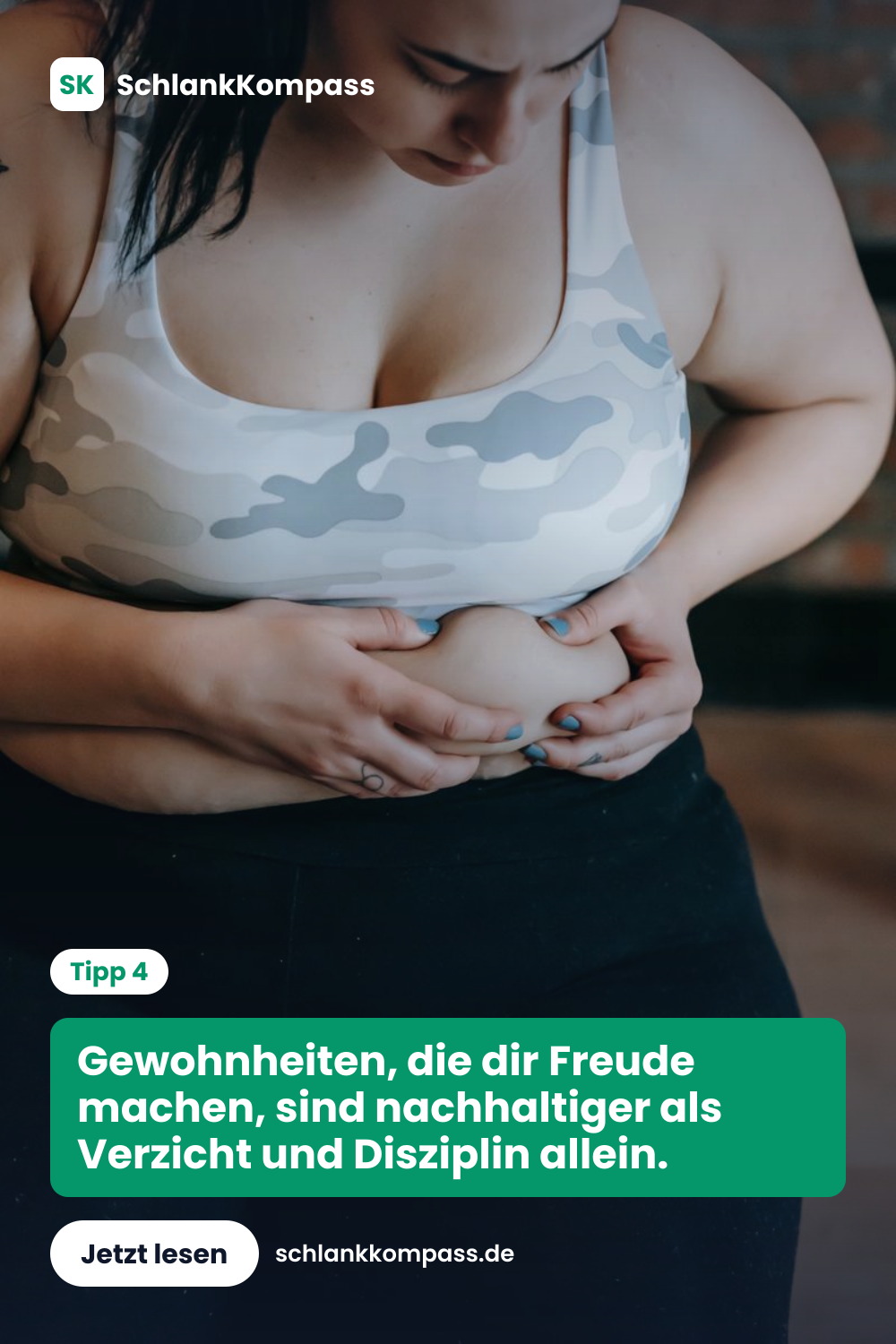 Gewohnheiten, die dir Freude machen, sind nachhaltiger als Verzicht und Disziplin allein.