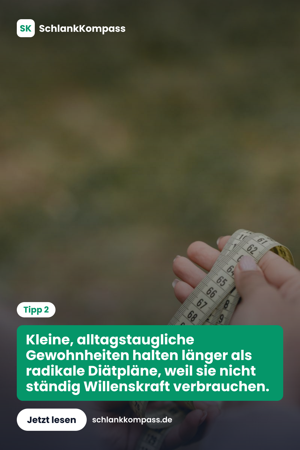 Kleine, alltagstaugliche Gewohnheiten halten länger als radikale Diätpläne, weil sie nicht ständig Willenskraft verbrauchen.