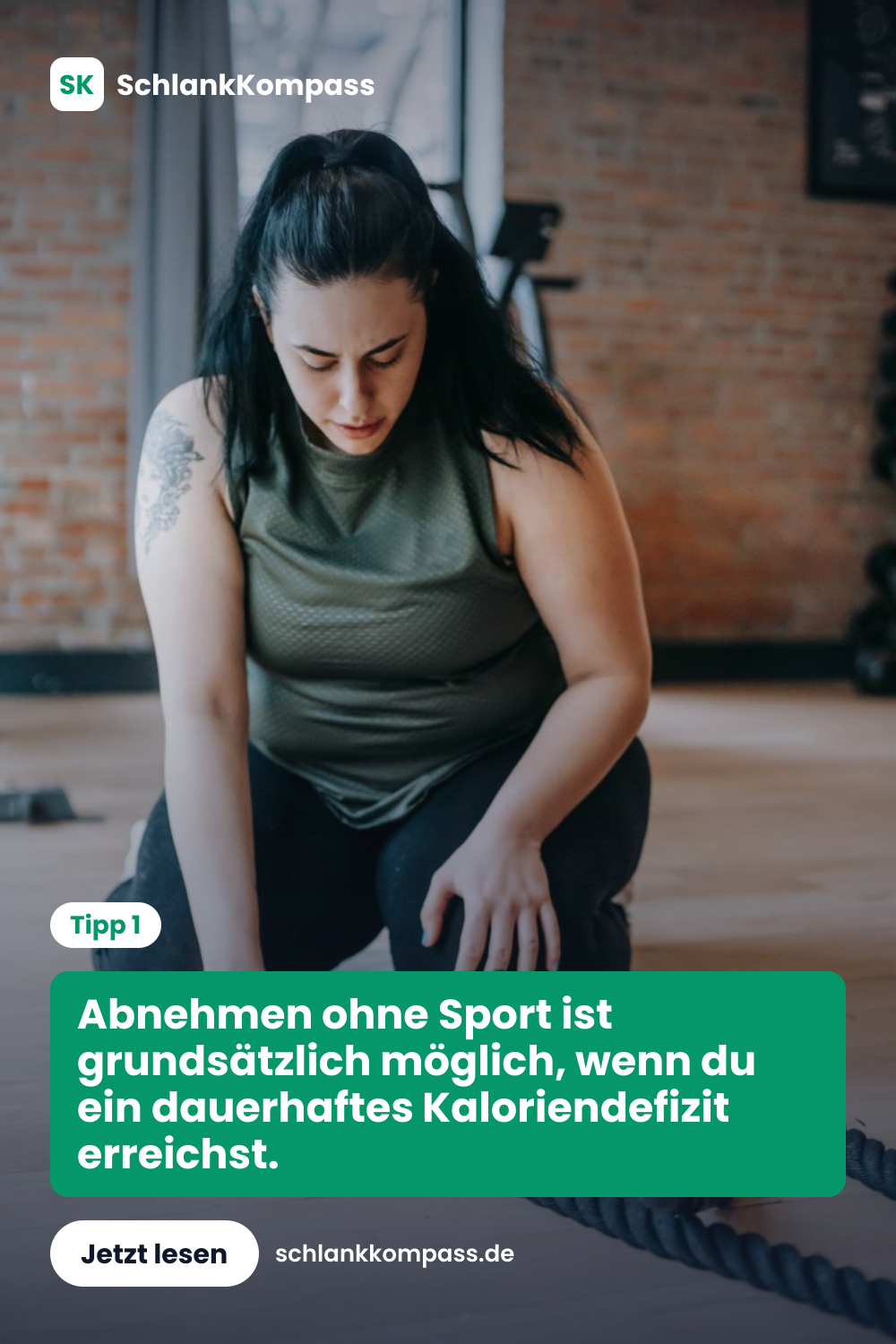 Abnehmen ohne Sport ist grundsätzlich möglich, wenn du ein dauerhaftes Kaloriendefizit erreichst.