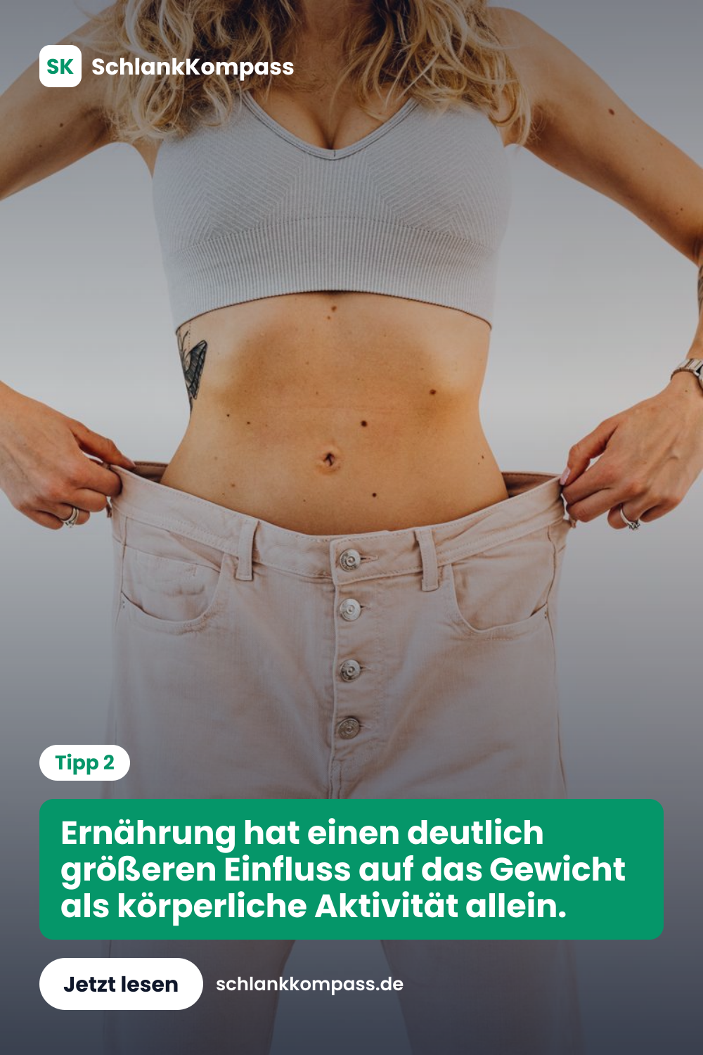 Ernährung hat einen deutlich größeren Einfluss auf das Gewicht als körperliche Aktivität allein.