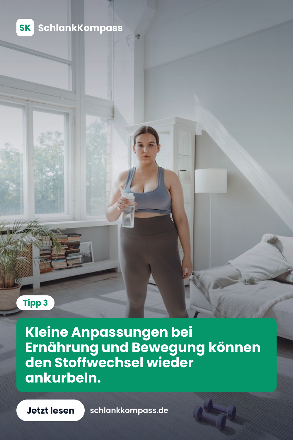 Kleine Anpassungen bei Ernährung und Bewegung können den Stoffwechsel wieder ankurbeln.