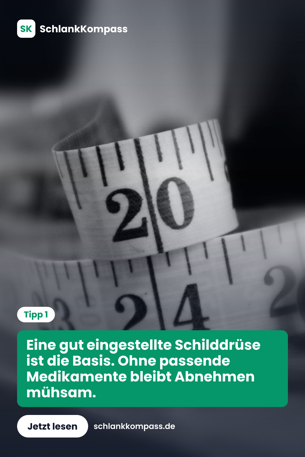 Eine gut eingestellte Schilddrüse ist die Basis. Ohne passende Medikamente bleibt Abnehmen mühsam.