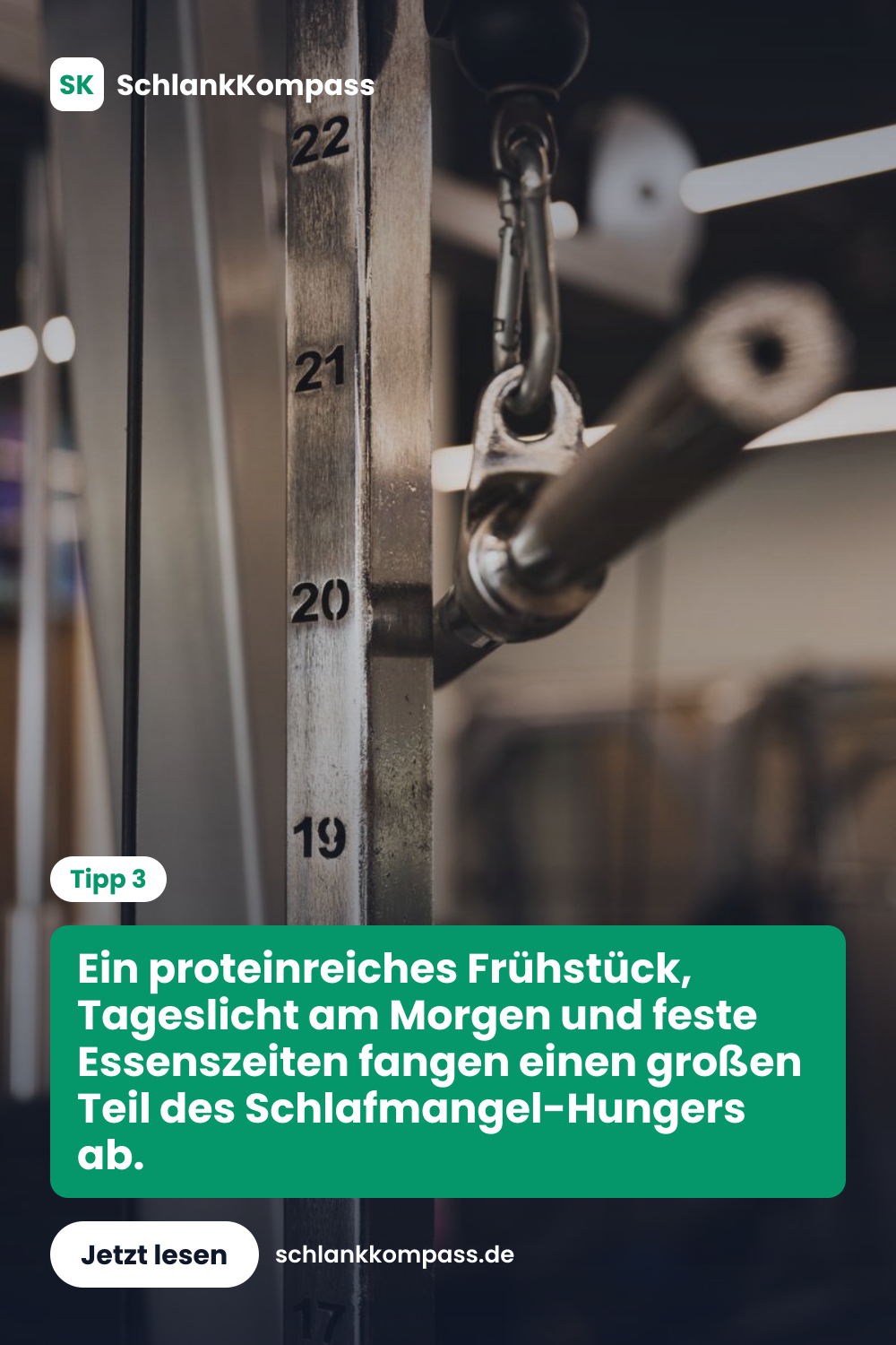 Ein proteinreiches Frühstück, Tageslicht am Morgen und feste Essenszeiten fangen einen großen Teil des Schlafmangel-Hungers ab.