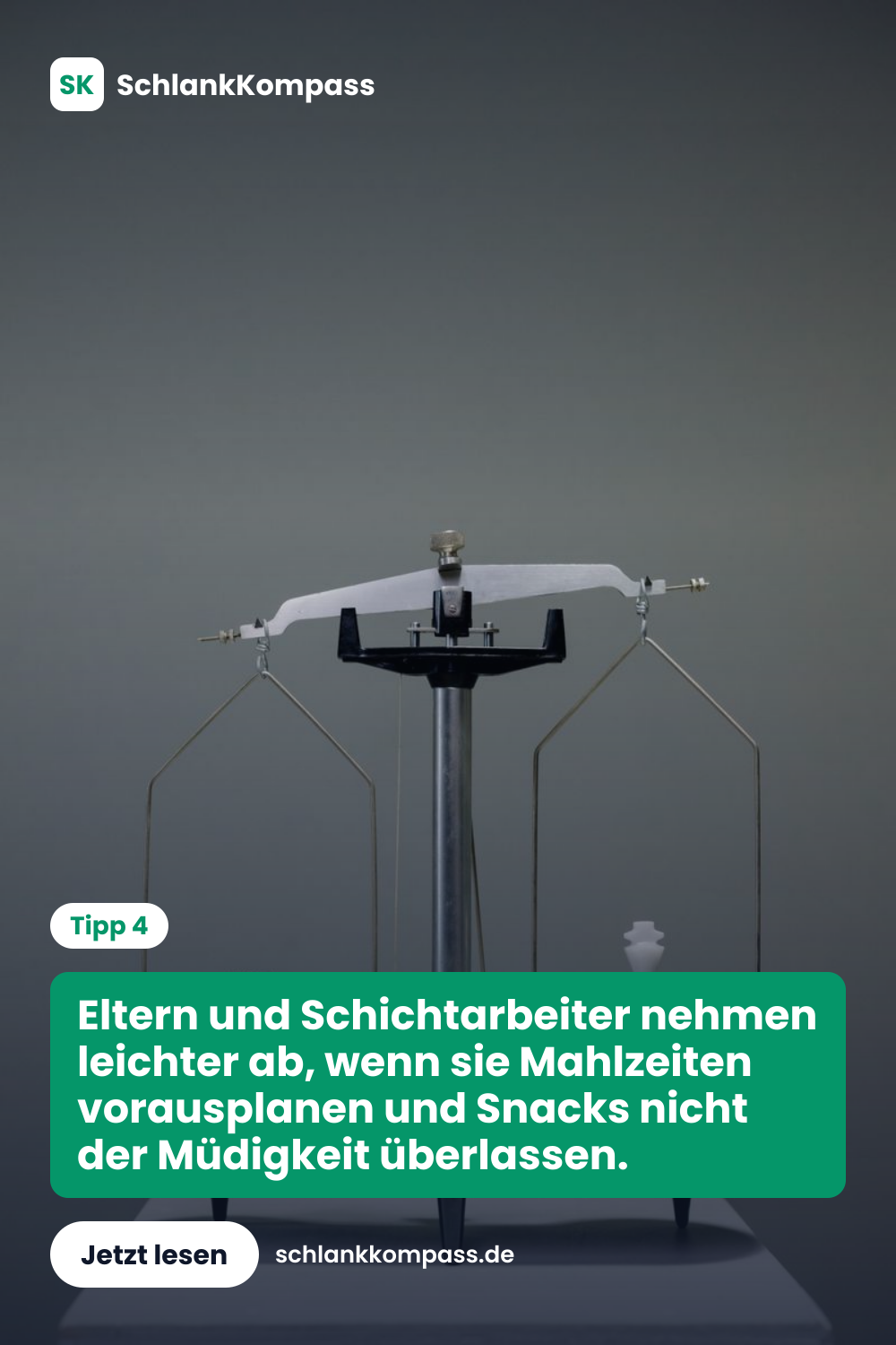 Eltern und Schichtarbeiter nehmen leichter ab, wenn sie Mahlzeiten vorausplanen und Snacks nicht der Müdigkeit überlassen.