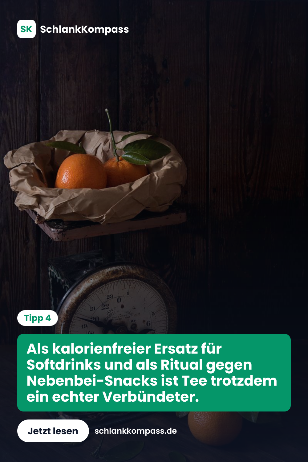 Als kalorienfreier Ersatz für Softdrinks und als Ritual gegen Nebenbei-Snacks ist Tee trotzdem ein echter Verbündeter.