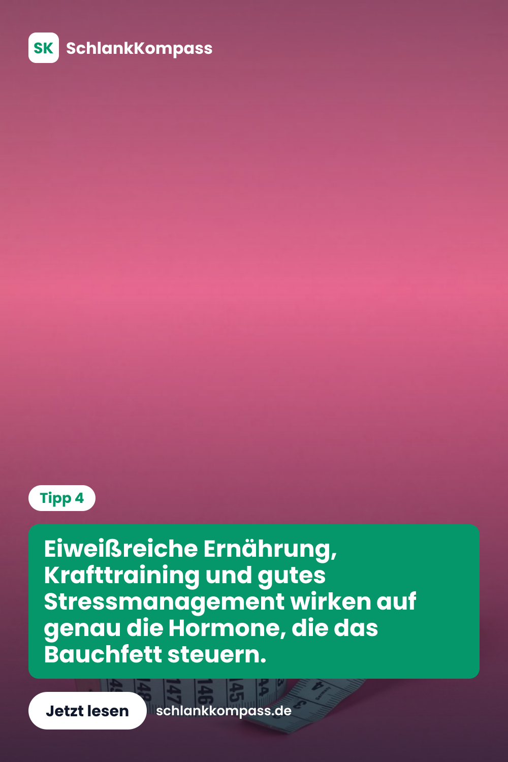 Eiweißreiche Ernährung, Krafttraining und gutes Stressmanagement wirken auf genau die Hormone, die das Bauchfett steuern.