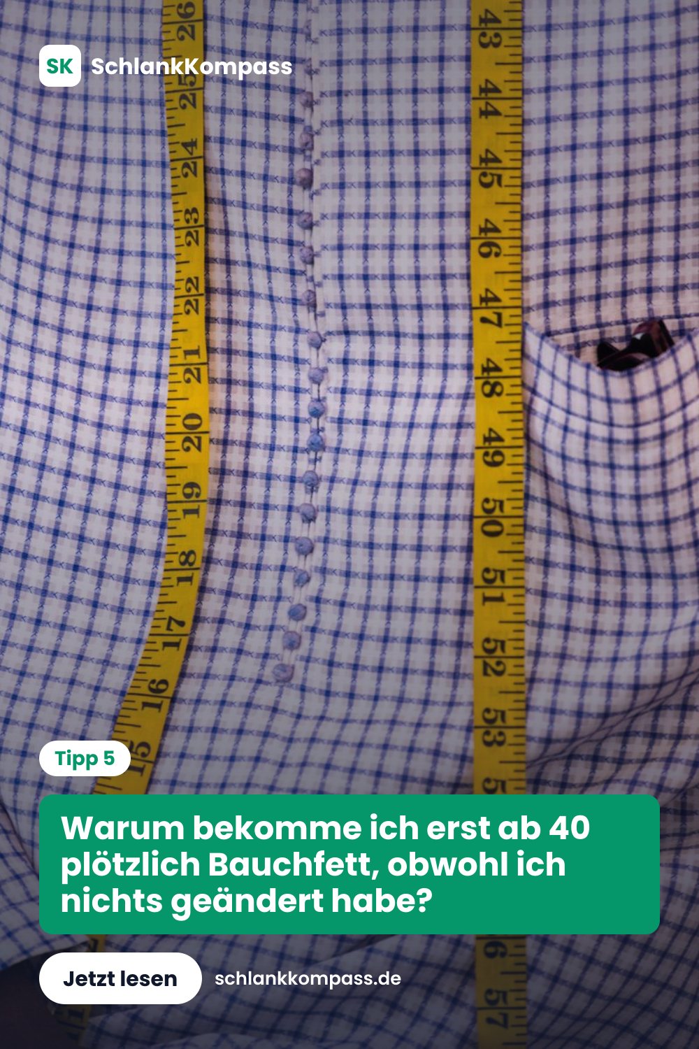 Warum bekomme ich erst ab 40 plötzlich Bauchfett, obwohl ich nichts geändert habe?