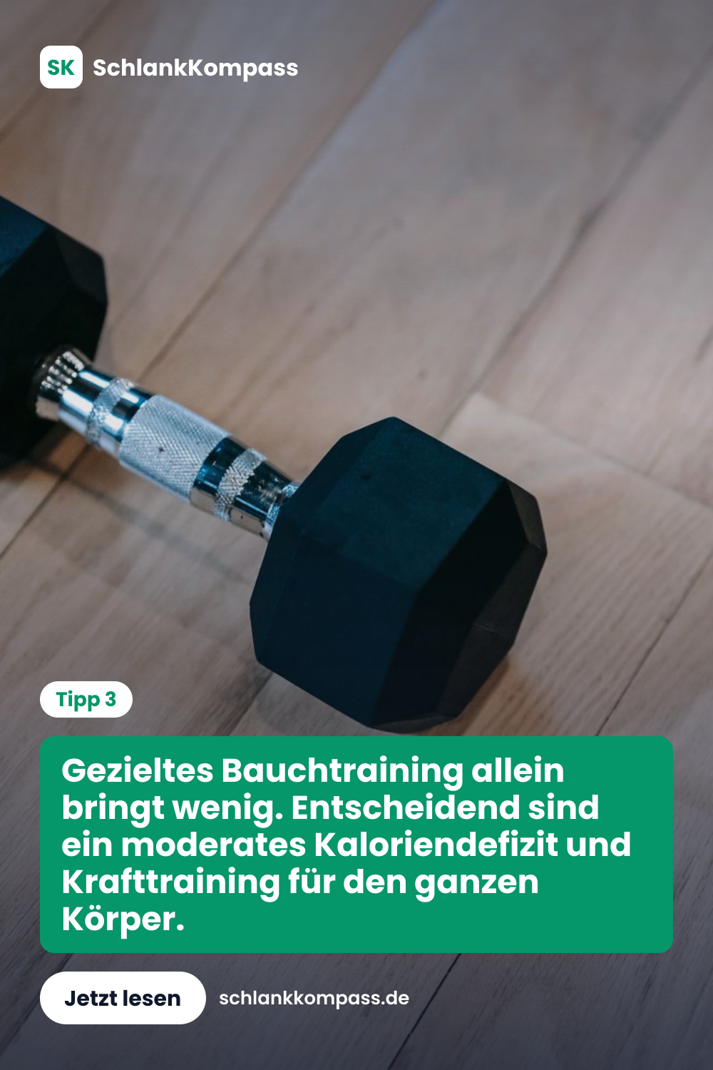 Gezieltes Bauchtraining allein bringt wenig. Entscheidend sind ein moderates Kaloriendefizit und Krafttraining für den ganzen Körper.