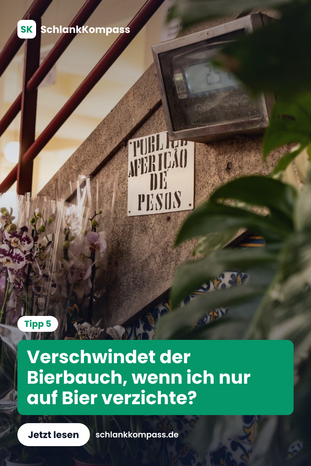 Verschwindet der Bierbauch, wenn ich nur auf Bier verzichte?