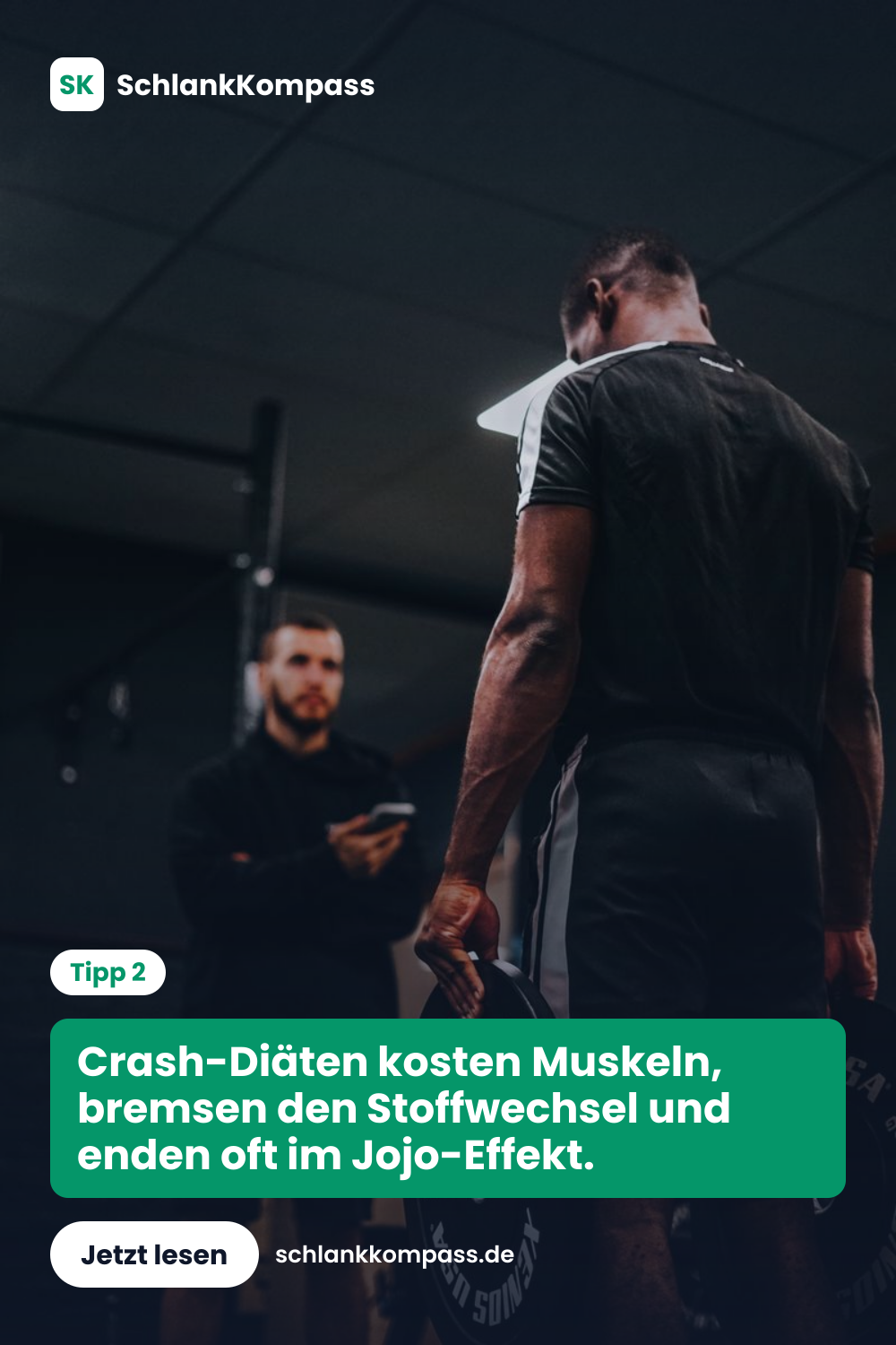 Crash-Diäten kosten Muskeln, bremsen den Stoffwechsel und enden oft im Jojo-Effekt.