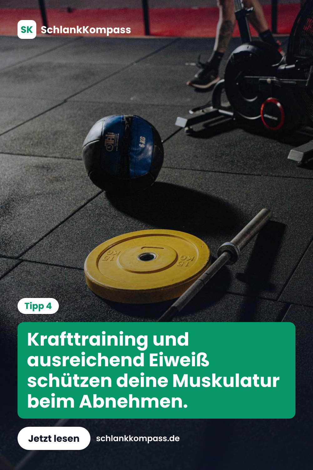 Krafttraining und ausreichend Eiweiß schützen deine Muskulatur beim Abnehmen.