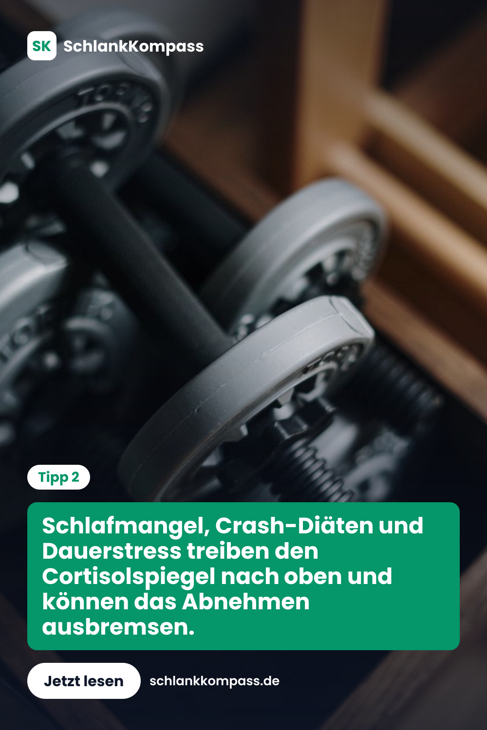 Schlafmangel, Crash-Diäten und Dauerstress treiben den Cortisolspiegel nach oben und können das Abnehmen ausbremsen.