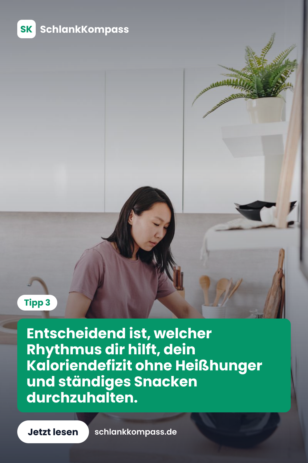 Entscheidend ist, welcher Rhythmus dir hilft, dein Kaloriendefizit ohne Heißhunger und ständiges Snacken durchzuhalten.