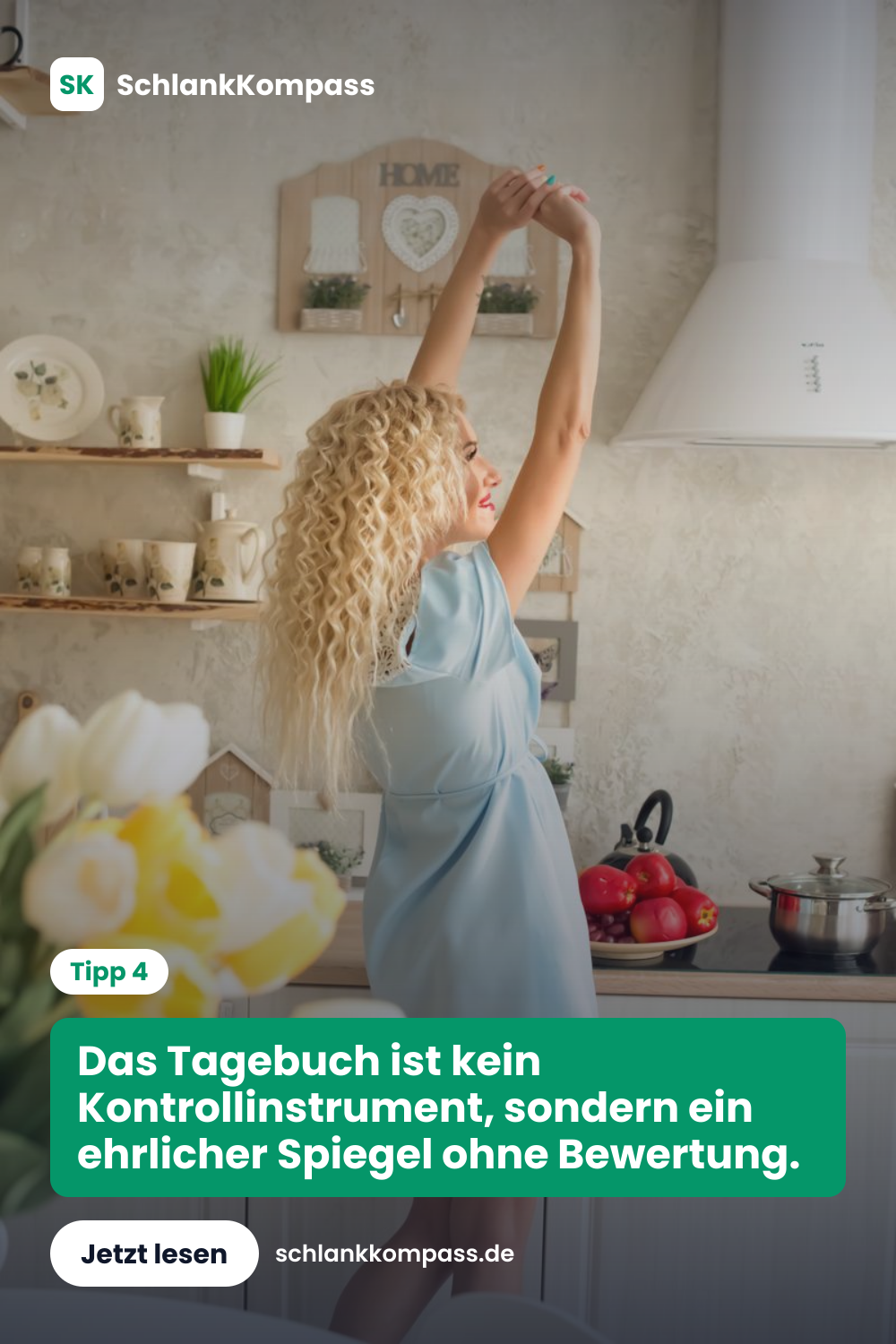 Das Tagebuch ist kein Kontrollinstrument, sondern ein ehrlicher Spiegel ohne Bewertung.