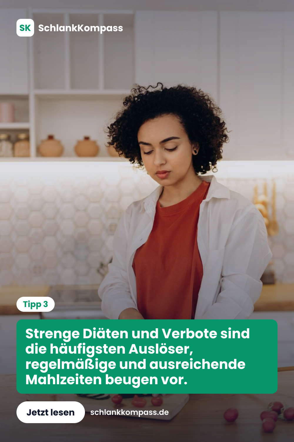 Strenge Diäten und Verbote sind die häufigsten Auslöser, regelmäßige und ausreichende Mahlzeiten beugen vor.