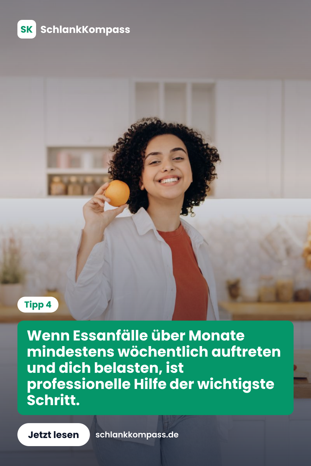 Wenn Essanfälle über Monate mindestens wöchentlich auftreten und dich belasten, ist professionelle Hilfe der wichtigste Schritt.