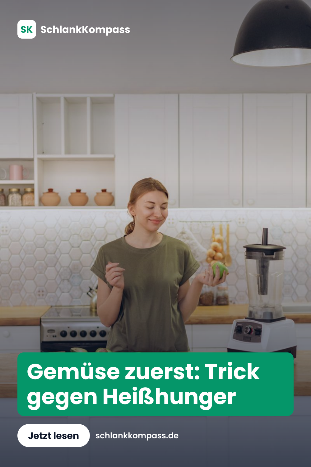 Gemüse zuerst: Trick gegen Heißhunger