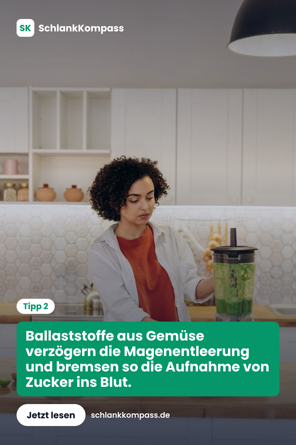 Ballaststoffe aus Gemüse verzögern die Magenentleerung und bremsen so die Aufnahme von Zucker ins Blut.