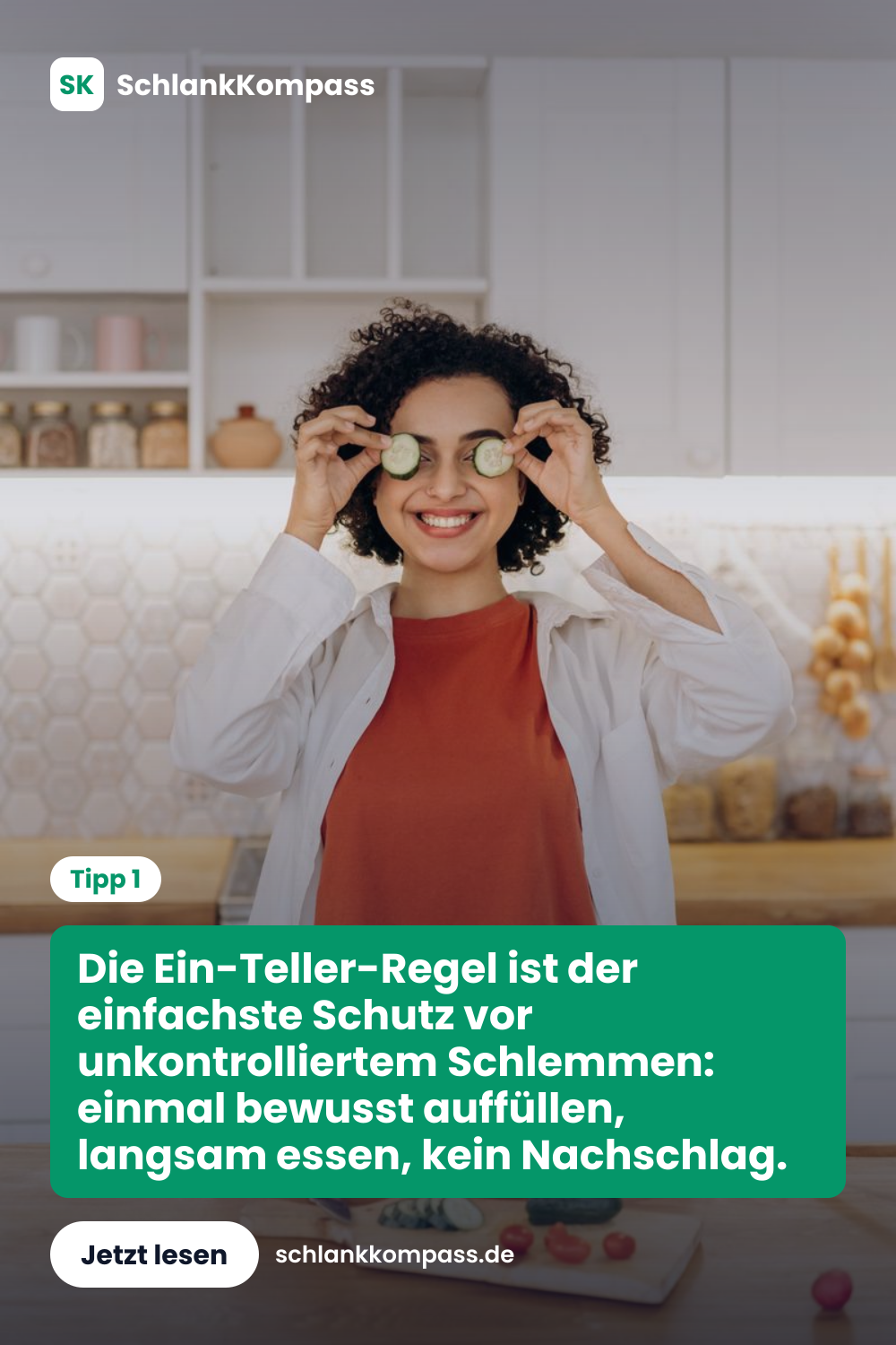 Die Ein-Teller-Regel ist der einfachste Schutz vor unkontrolliertem Schlemmen: einmal bewusst auffüllen, langsam essen, kein Nachschlag.