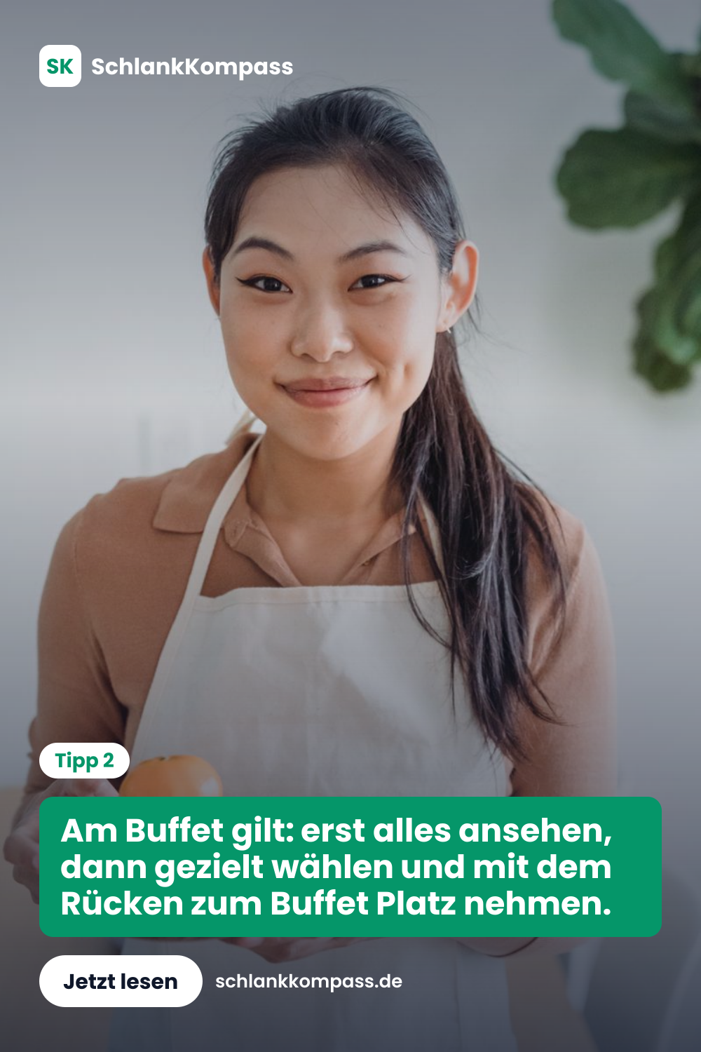 Am Buffet gilt: erst alles ansehen, dann gezielt wählen und mit dem Rücken zum Buffet Platz nehmen.