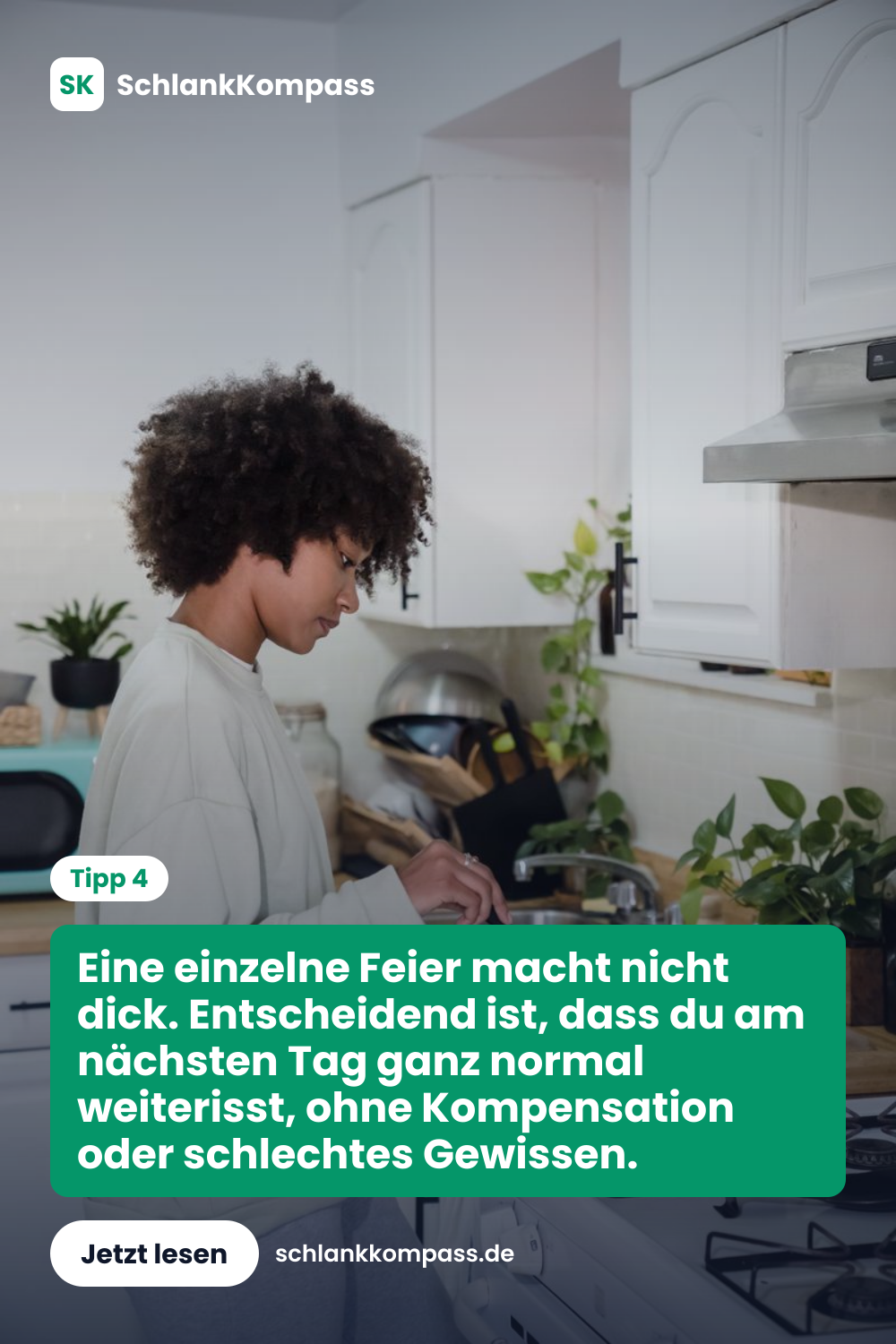 Eine einzelne Feier macht nicht dick. Entscheidend ist, dass du am nächsten Tag ganz normal weiterisst, ohne Kompensation oder schlechtes Gewissen.