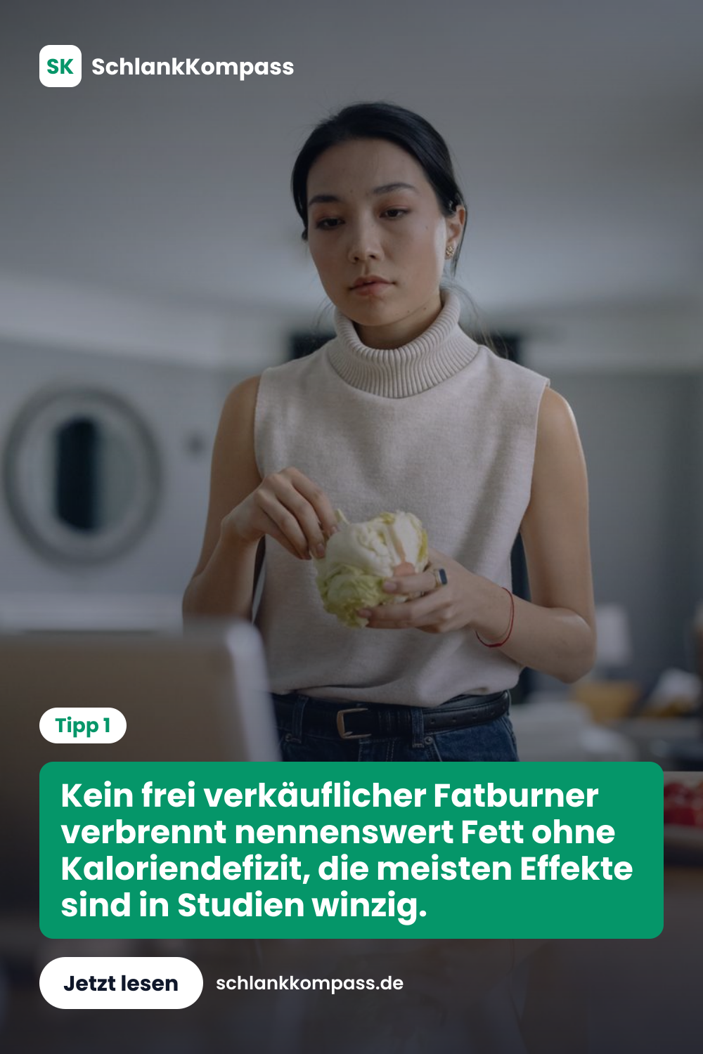 Kein frei verkäuflicher Fatburner verbrennt nennenswert Fett ohne Kaloriendefizit, die meisten Effekte sind in Studien winzig.