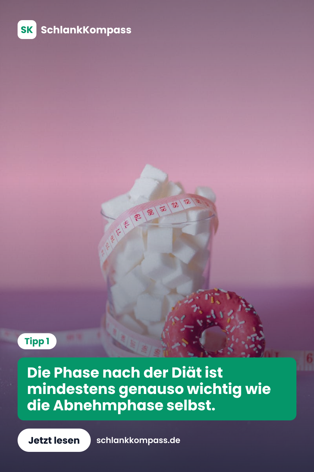 Die Phase nach der Diät ist mindestens genauso wichtig wie die Abnehmphase selbst.
