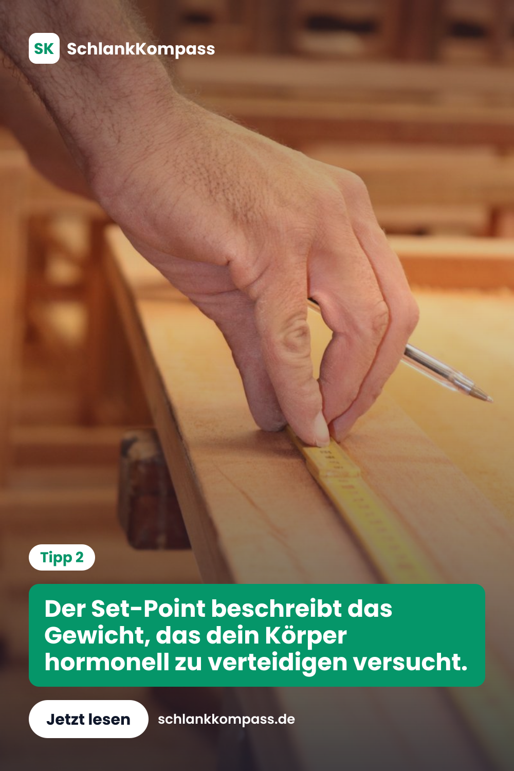 Der Set-Point beschreibt das Gewicht, das dein Körper hormonell zu verteidigen versucht.
