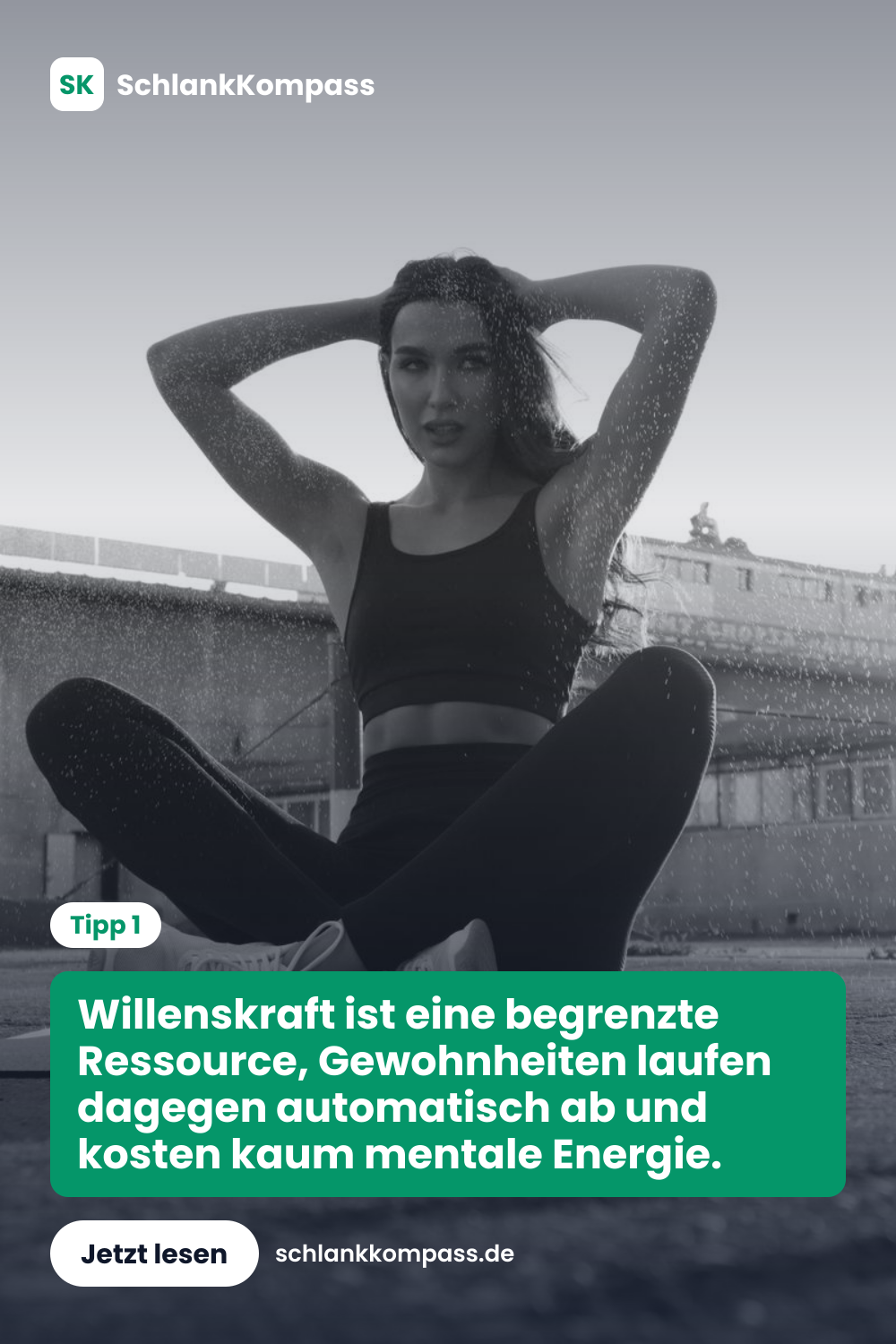 Willenskraft ist eine begrenzte Ressource, Gewohnheiten laufen dagegen automatisch ab und kosten kaum mentale Energie.