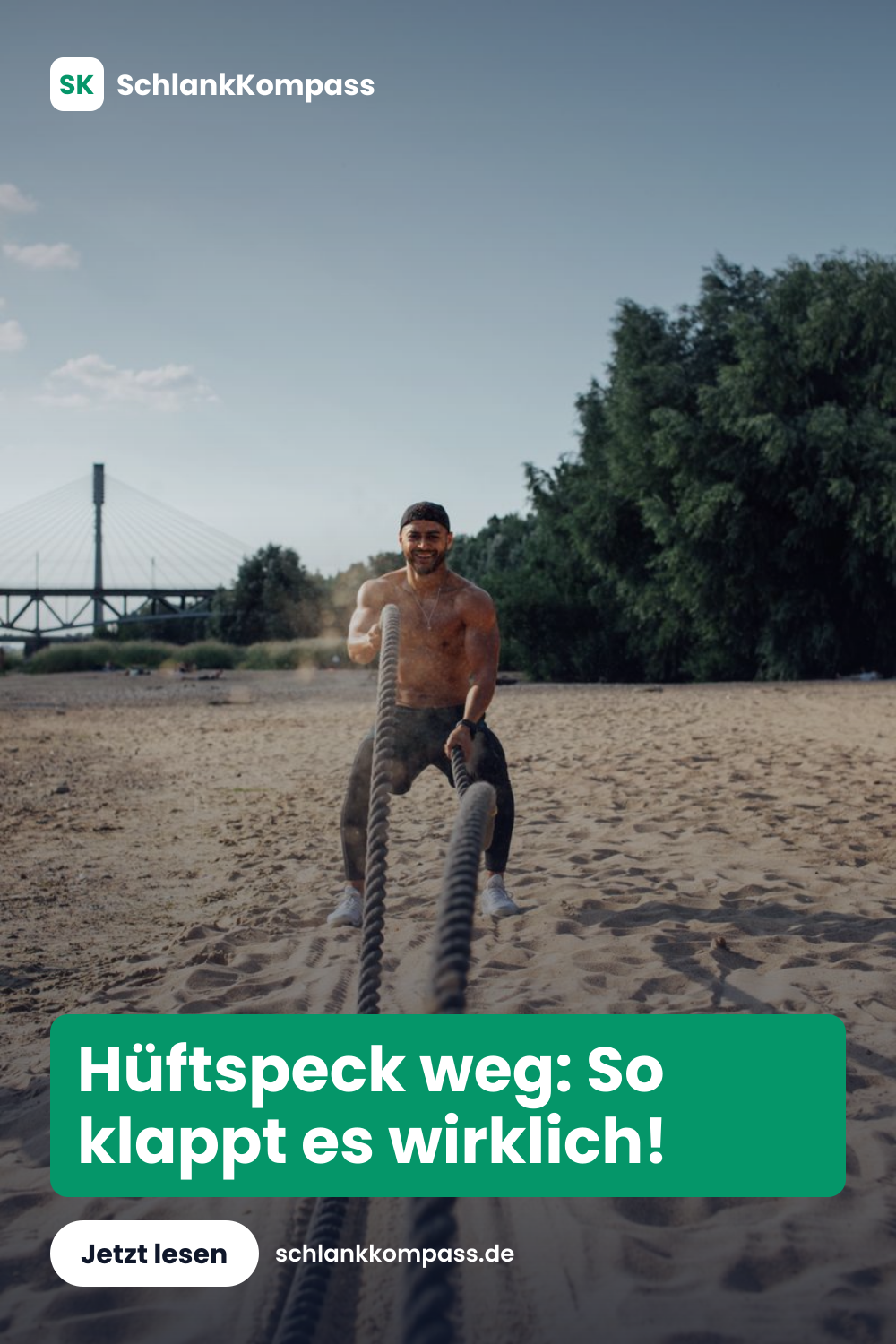 Hüftspeck weg: So klappt es wirklich!