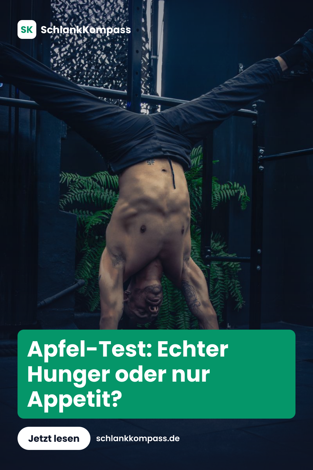Apfel-Test: Echter Hunger oder nur Appetit?