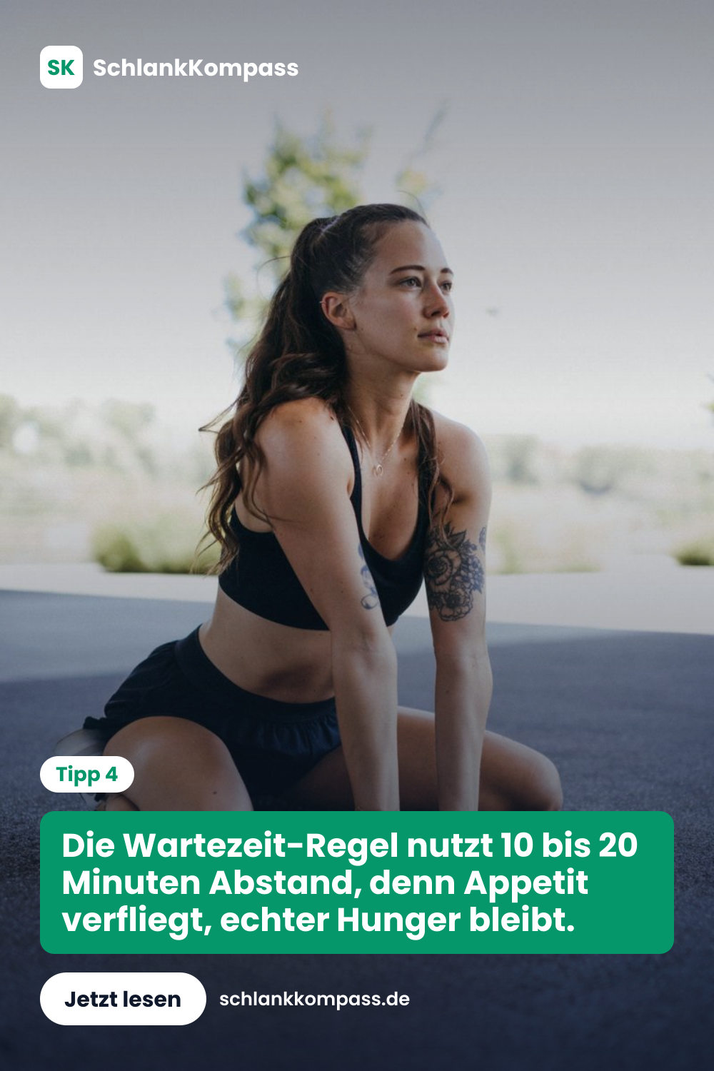 Die Wartezeit-Regel nutzt 10 bis 20 Minuten Abstand, denn Appetit verfliegt, echter Hunger bleibt.