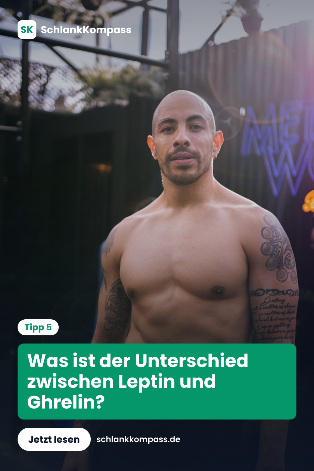 Was ist der Unterschied zwischen Leptin und Ghrelin?
