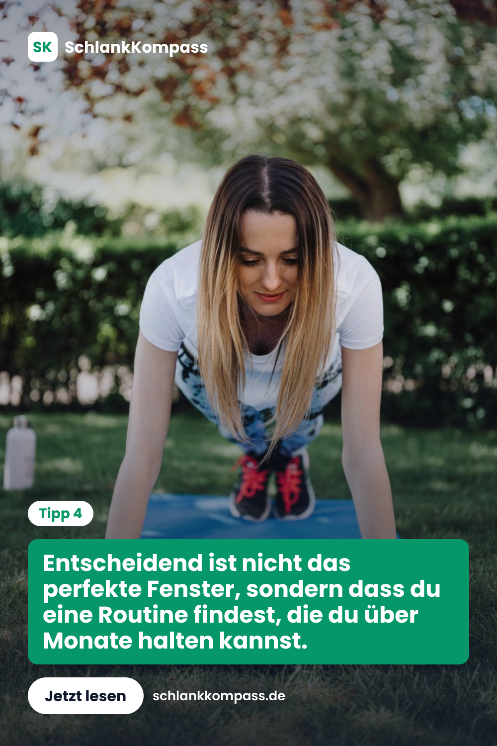 Entscheidend ist nicht das perfekte Fenster, sondern dass du eine Routine findest, die du über Monate halten kannst.