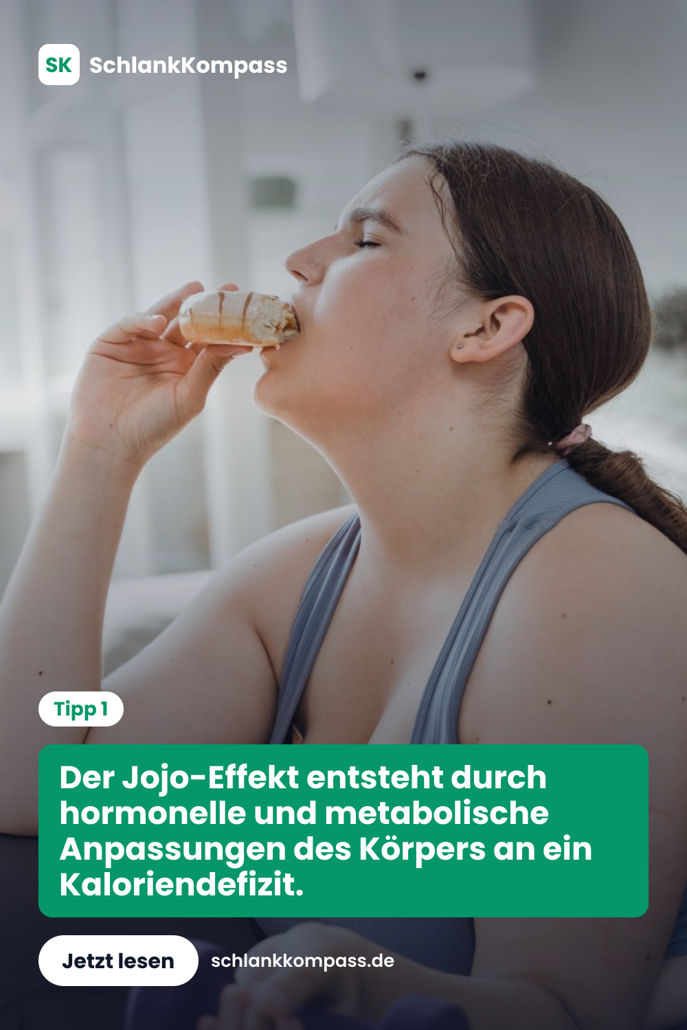 Der Jojo-Effekt entsteht durch hormonelle und metabolische Anpassungen des Körpers an ein Kaloriendefizit.
