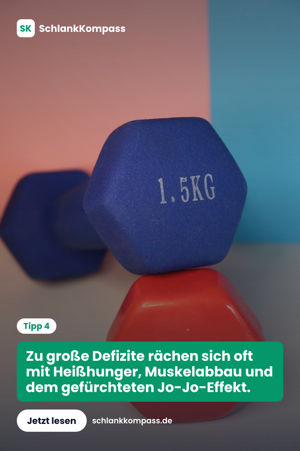 Zu große Defizite rächen sich oft mit Heißhunger, Muskelabbau und dem gefürchteten Jo-Jo-Effekt.