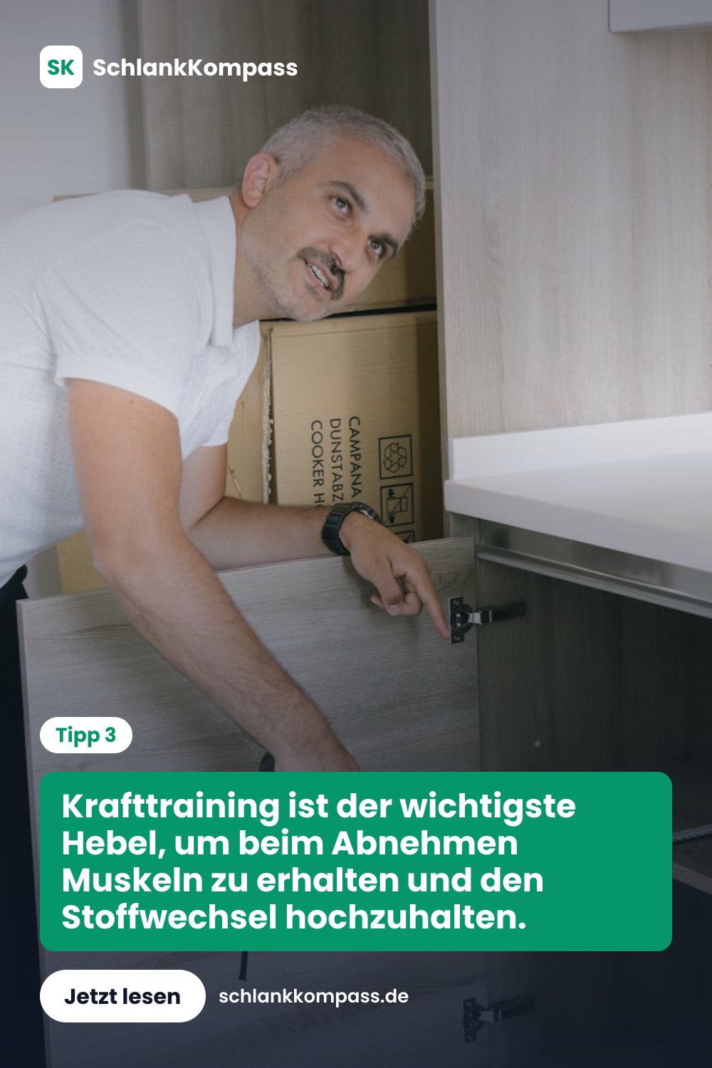 Krafttraining ist der wichtigste Hebel, um beim Abnehmen Muskeln zu erhalten und den Stoffwechsel hochzuhalten.