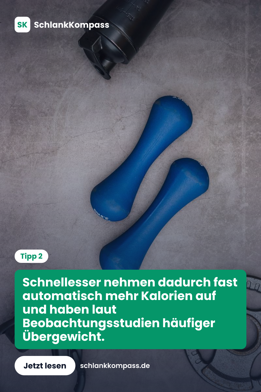 Schnellesser nehmen dadurch fast automatisch mehr Kalorien auf und haben laut Beobachtungsstudien häufiger Übergewicht.