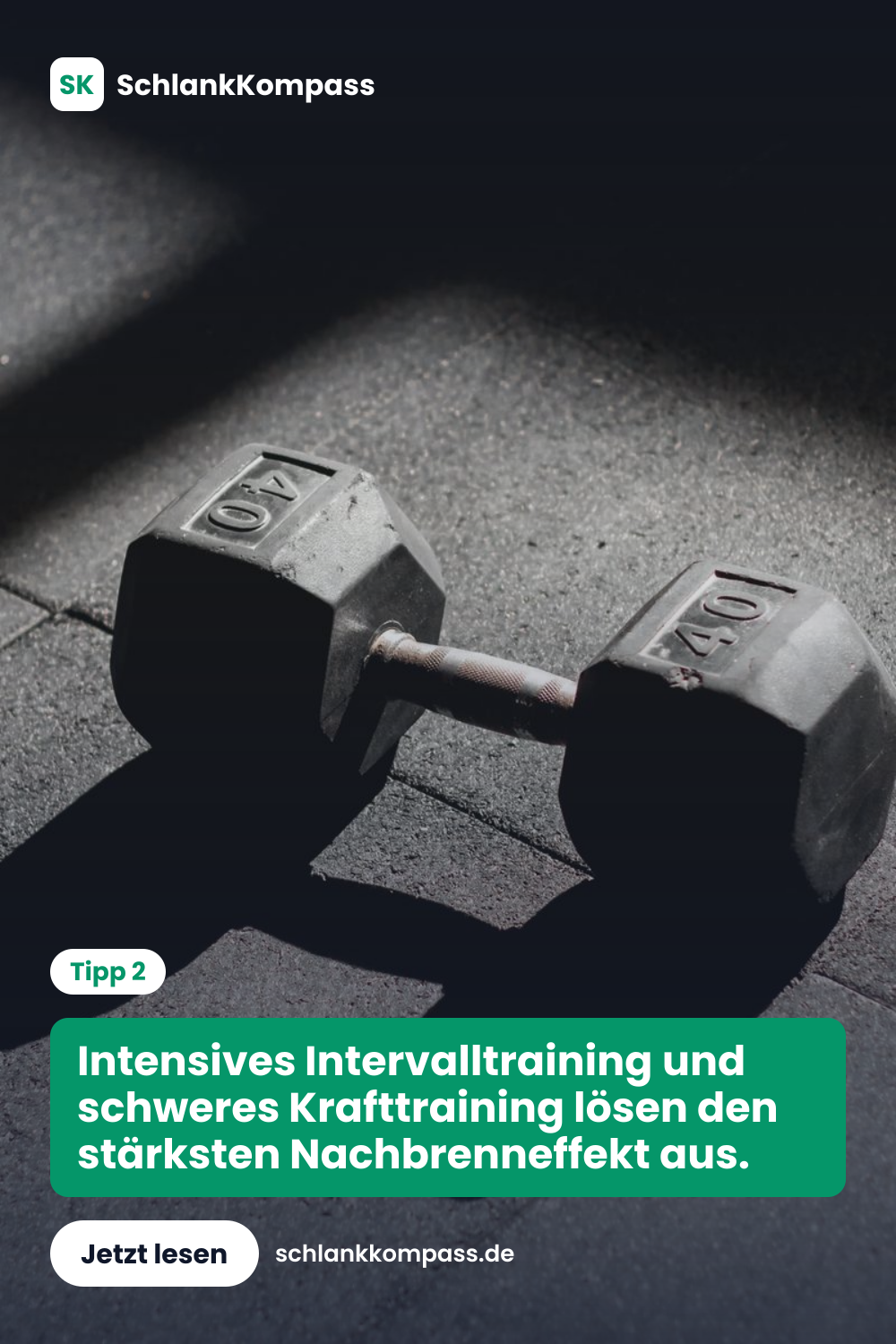 Intensives Intervalltraining und schweres Krafttraining lösen den stärksten Nachbrenneffekt aus.